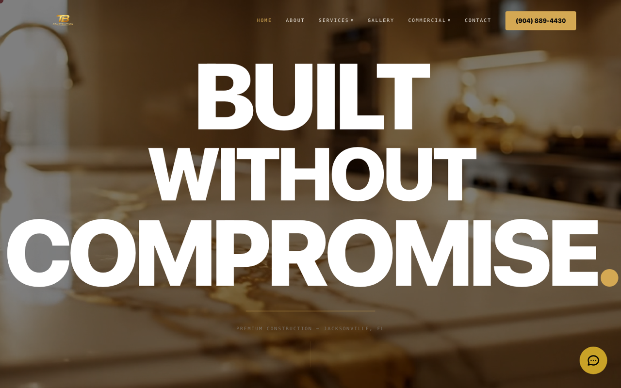 TB Construction live site